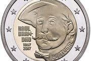 Portugal 2 Euro Commemorative Coin 2017 - Raul Brandao. Uncirculated.