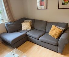 L-Shaped Pull out Sofa Bed