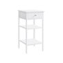 Side Table with Drawer white or black Image 2