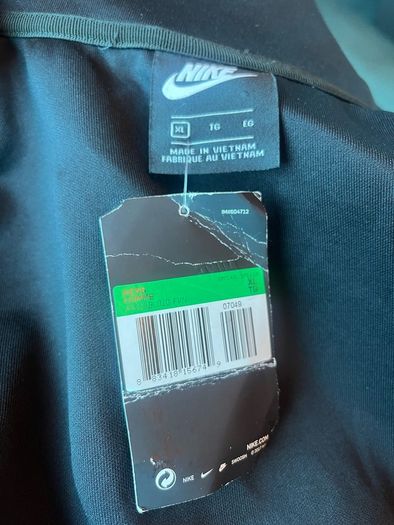 Nike Tracksuit training Tops jacket size xl