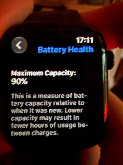 Apple Watch Series 10 GPS excellent working order 90% battery health
