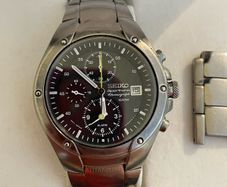 Seiko Sportura Chronograph Titanium
