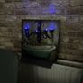 Metal 3d bathroom picture with working lights Image 4