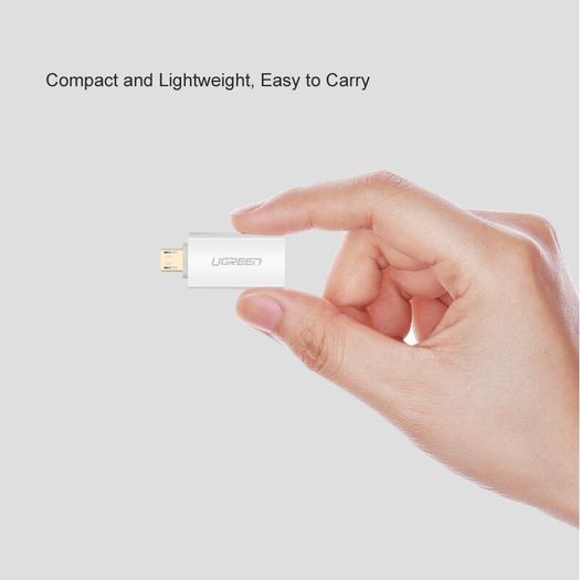 Ugreen OTG Micro USB (Male) to USB-A (Female) QC 3.0-2.0 Charger & Sync Convertor Adapter (Brand New/Warranty)