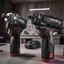 Parkside Performance 12V Cordless Brushless Impact Driver / Drill Driver / 2x Batteries / Charger And Carry Case. Indoor Outdoor Maintenance DIY Projects Garage Garden Mechanic Image 4