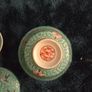 Vintage 4-Piece Chinese Jingdezhen Turquoise Gaiwan Tea Set, Plate & Spoon (1950s/70s) Image 6