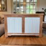 Vintage oak storage box chest Image 10
