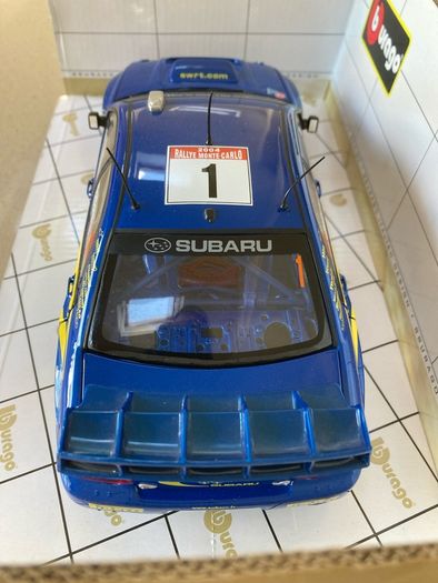 Subaru Impreza Rally Solberg Mills Scale 1/18 Burago