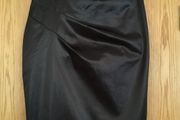 RI Satin Pencil Skirt 12  with Booty Panel