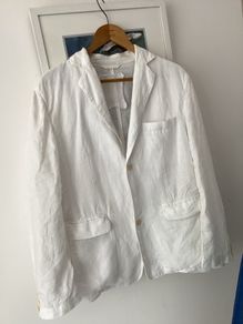 mens linen jacket by Refresh size 50