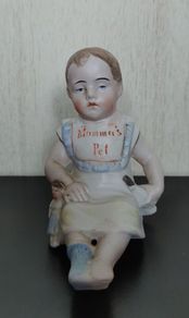 antique German piano baby bisque