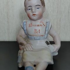 antique German piano baby bisque