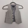 Kids waistcoats Age 4 & 6 Navy Grey Image 6