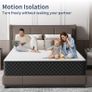 Extra Firm Single Mattress, 25cm Deep Hybrid Mattress with Breathable Foam and Individually Pocket Spring Image 7
