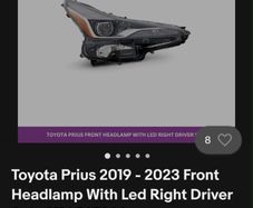 Prius headlight 2019 a 2013 model