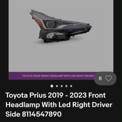Prius headlight 2019 a 2013 model