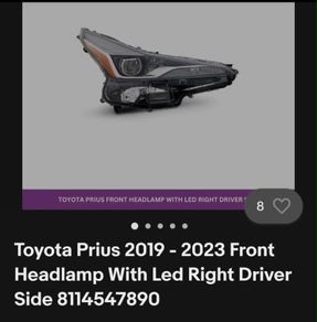 Prius headlight 2019 a 2013 model