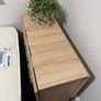 Dining table ALLING 80x100/163 warm oak colour Image 2