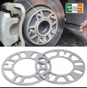 2pcs 5mm Car Wheel Spacers Shims Plate 4 5 STUD Universal For Auto 4x100 4x114.3 5x100 5x108 5x114.3 5x120 Etc Car Accessories