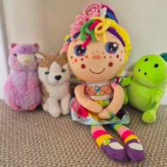 Soft toys freshly washed