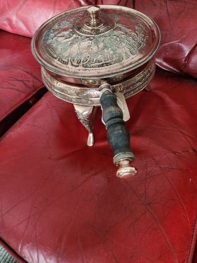 vintage copper pan