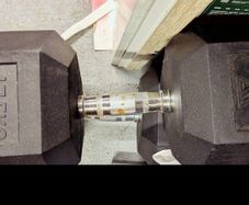 Heavy set 47.5 kg dumbbells