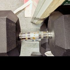 Heavy set 47.5 kg dumbbells