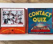Vintage 1950s/60s Spears Games Electric Contact Quiz Board Game (Made in England)