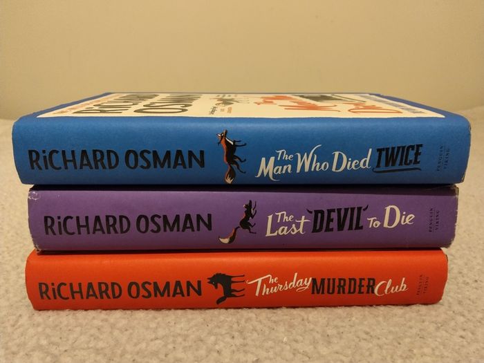 Thursday Murder Club Series By Richard Osman   Hardback Books