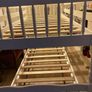 A beautiful White Bunk Bed. No Mattresses. Image 4
