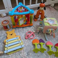 bundle of baby toys