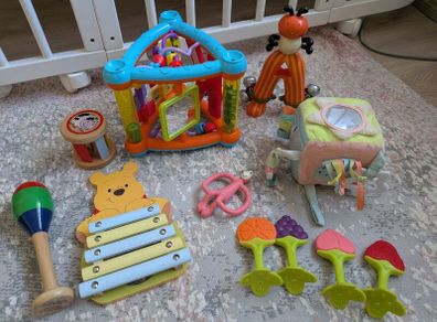 bundle of baby toys