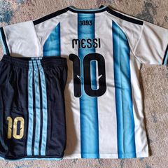 Argentina jerseys and shorts kids 10to11 age