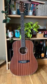 Stagg SA25 D Mahogany Dreadnought Acoustic Guitar + Gig Bag
