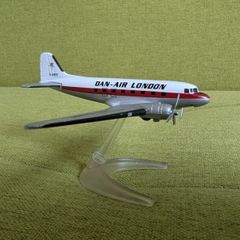 Diecast Aircraft Model, DAN-AIR LONDON - Douglas DC-3 airplane