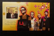 Ireland 2002.Irish Rock Legends.Stamp.U2 Miniature Sheet.Mint Never Hinged.