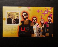 Ireland 2002.Irish Rock Legends.Stamp.U2 Miniature Sheet.Mint Never Hinged.
