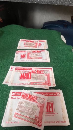12 Shell " Make  Money" promotions from 1966