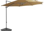 Outdoor Umbrella with Portable Base Taupe