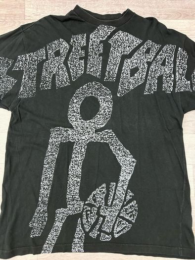 Rare Vintage 90s Adidas Streetball AOP T Shirt Tee Mens Large Oversized