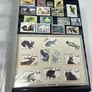 Ace Black 32 page/ 16 leaf Stamp Album with over 900 stamps. Thematic of Animals, Plants, Classic Cars, Space, Trains, Sport & Disney noted. Image 3
