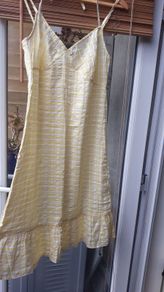 Lemon Seersucker Dress
