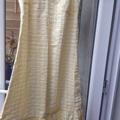 Lemon Seersucker Dress