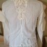Bnwt Zara Cream Top Size S Image 2