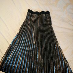 Paul Costello Silver Skirt
