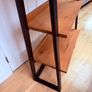John Lewis ladder bookcase - Oak, metal, industrial style Image 5