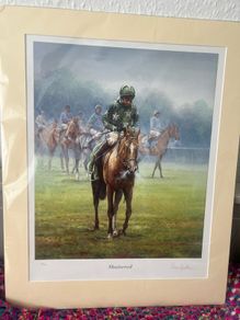 RACING PRINTS limited edition signed by Chris Howell ( on Board ready for framing)