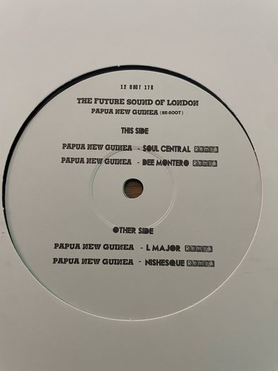 The Future Sound Of London - Papua New Guinea (Re-Boot) - 12" Vinyl Single - 2024 FSOL Self Released