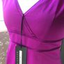 BN M&S ladies midi magenta dress size 12 Image 2