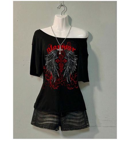 Goth Style Blood Moon Rising Top size 18 + other amazing tops & bottoms available